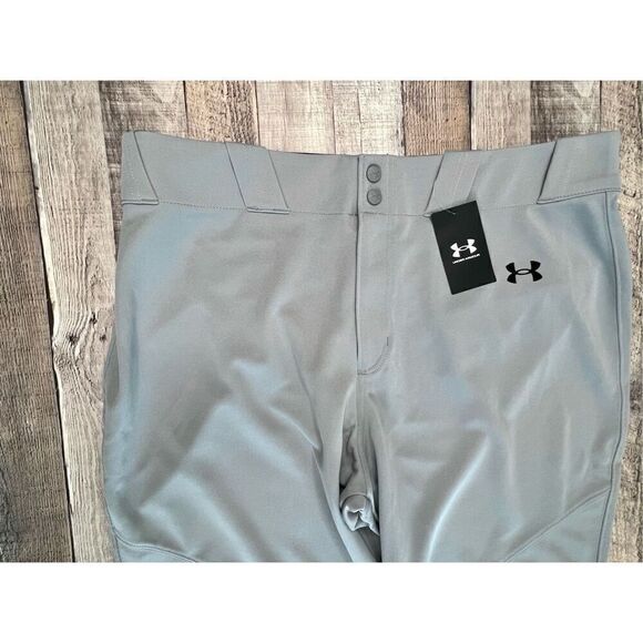 Under Armour 1374374 Grey Utility‎ Baseball Pants Athletic Players sz 2X - Picture 4 of 14